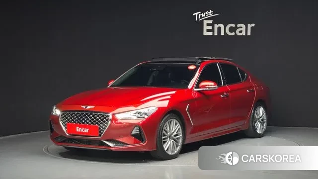 Genesis G70 2019 Красный из Кореи