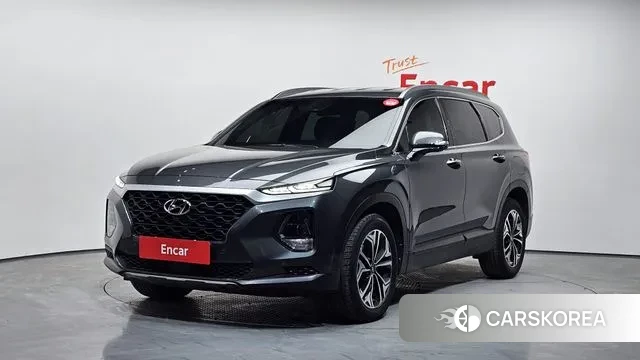 Hyundai Santa Fe TM 2018 Серый из Кореи