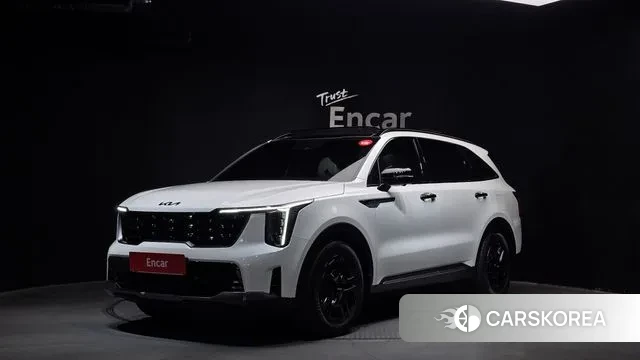 Kia The New Sorento 4th Generation 2023 Белый из Кореи