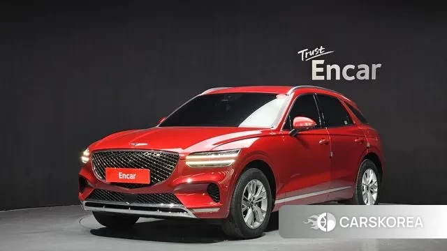 Genesis GV70 2021 Красный из Кореи