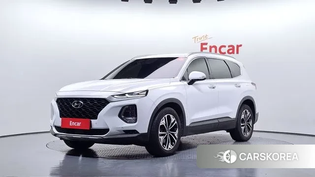 Hyundai Santa Fe TM 2018 Белый из Кореи