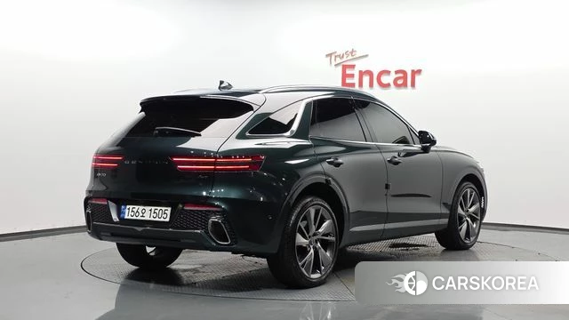 Genesis GV70 2022 Темно-зеленый из Кореи