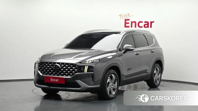 Hyundai The New Santa Fe 2021 Серый из Кореи
