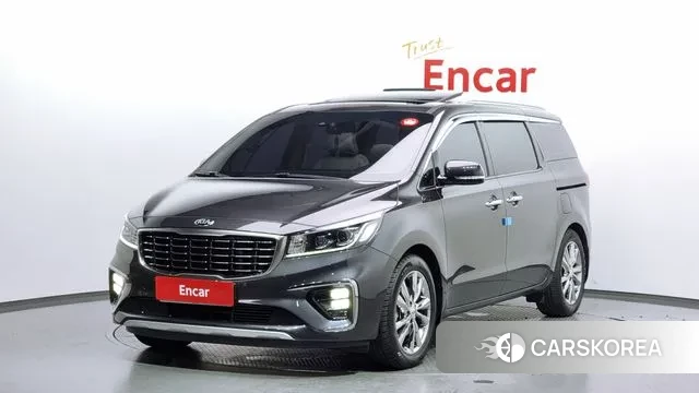 Kia The New Carnival 2019 Черный из Кореи