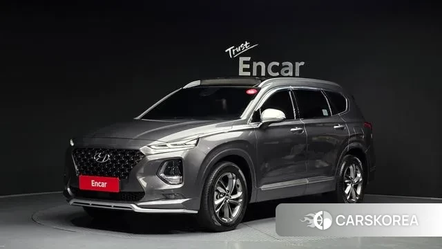 Hyundai Santa Fe TM 2018 Серый из Кореи