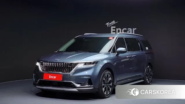 Kia Carnival 4th generation 2020 Синий из Кореи
