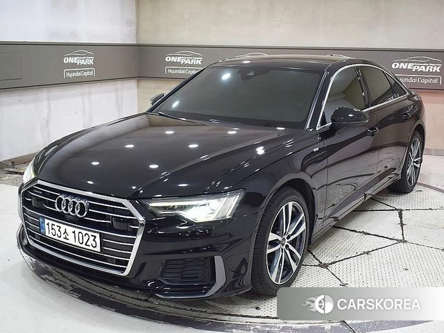 Audi A6 (C8) 2021 Черный из Кореи