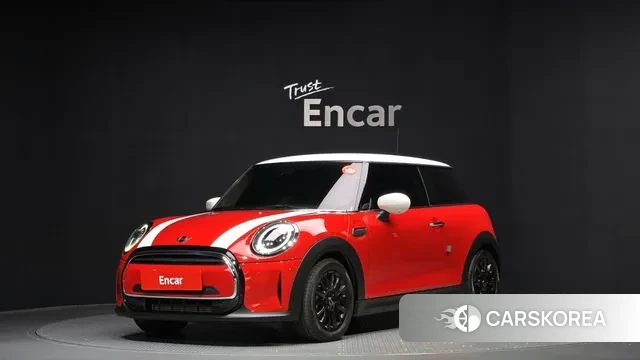 Mini Cooper 2023 Красный из Кореи