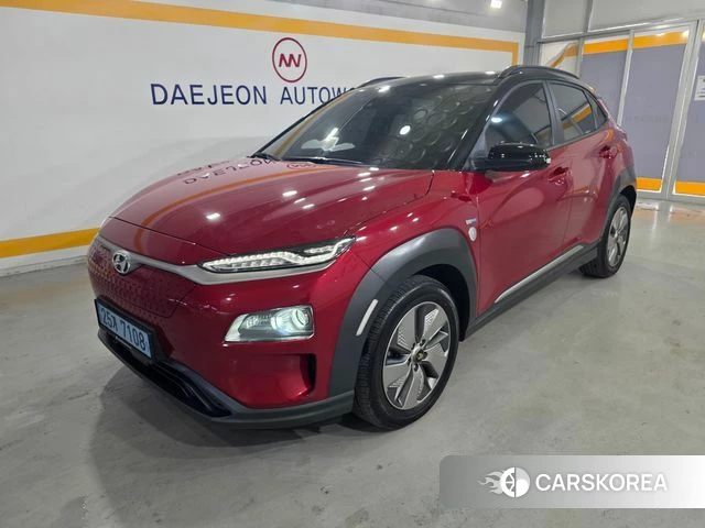 Hyundai Kona Electric 2018 Красный из Кореи
