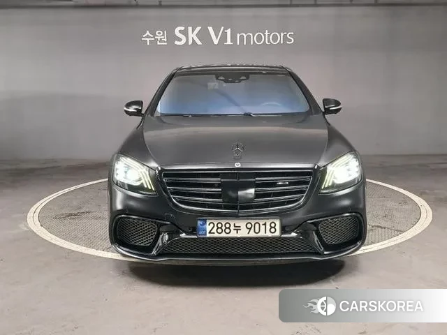 Mercedes-Benz S-Class W222 2018 Черный из Кореи