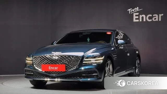 Genesis G80 (RG3) 2021 Синий из Кореи