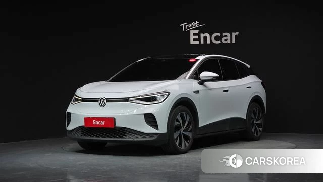 Volkswagen ID.4 2023 Белый из Кореи