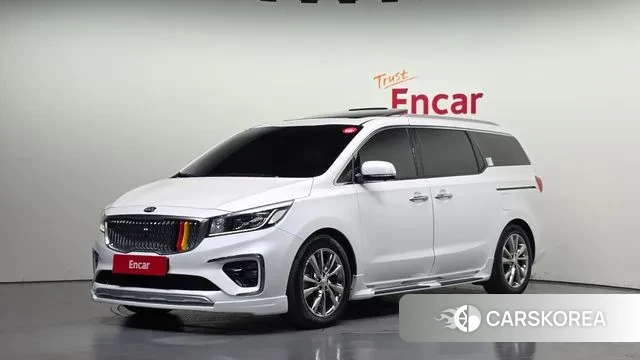 Kia The New Carnival 2019 Белый из Кореи
