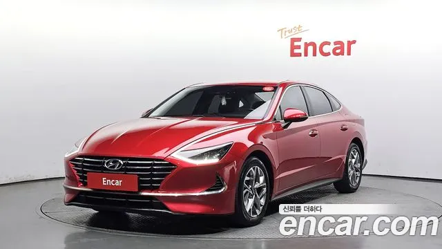 Hyundai Sonata (DN8) 2019 Красный из Кореи