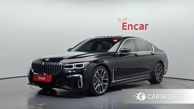 BMW 7 Series (G11) 2020 Черный из Кореи
