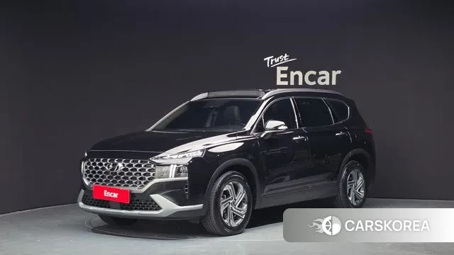 Hyundai The New Santa Fe 2022 Черный из Кореи