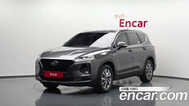 Hyundai Santa Fe TM 2018 Серый из Кореи