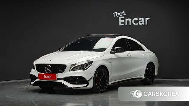 Mercedes-Benz CLA-Class C117 2018 Белый из Кореи