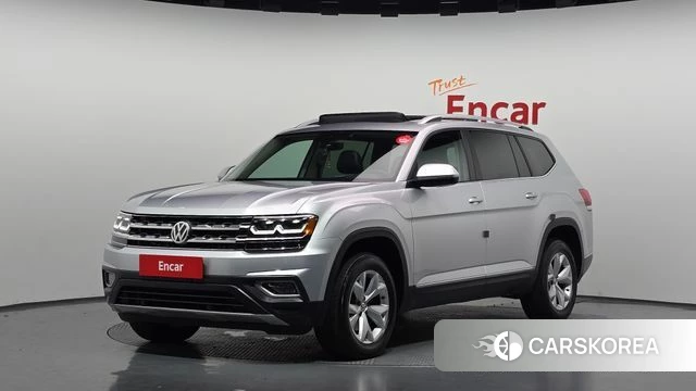 Volkswagen Atlas 2018 Серебряный из Кореи