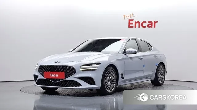 Genesis The New G70 2022 Светло-серебряный цвет из Кореи