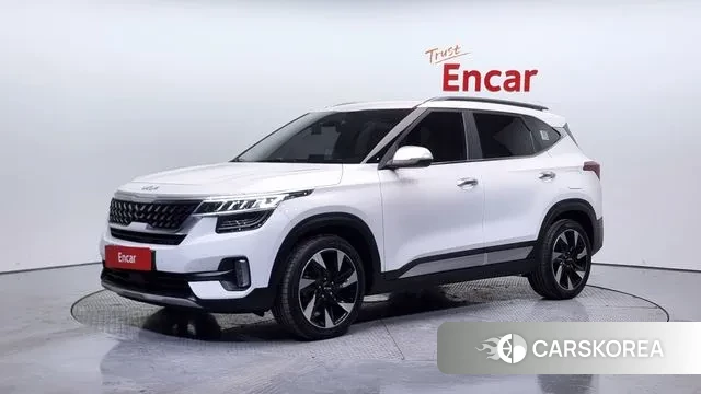 Kia Seltos 2022 Белый из Кореи