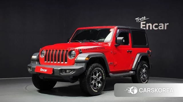 Jeep Wrangler (JL) 2021 Красный из Кореи