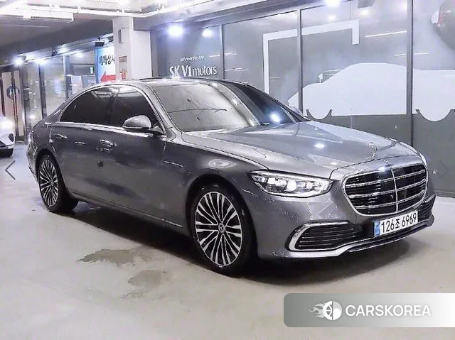Mercedes-Benz S-Class W223 2023 Серый из Кореи