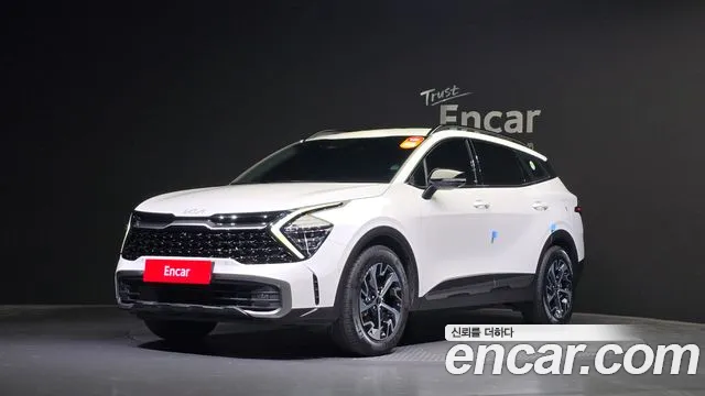 Kia Sportage 5th Generation Hybrid 2023 Белый из Кореи