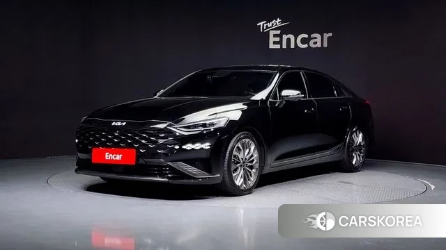 Kia K8 2021 Черный из Кореи