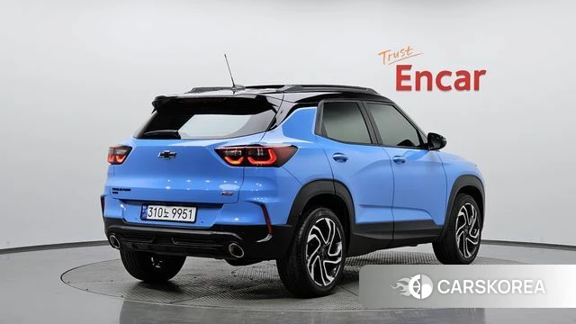 Chevrolet (GM Daewoo) The New Trail Blazer 2023 Небесно-голубой из Кореи