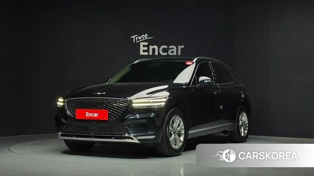 Genesis GV70 2021 Черный из Кореи