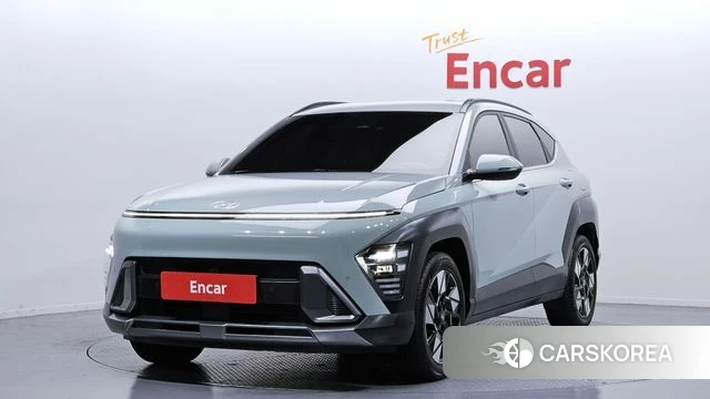 Hyundai Kona Hybrid (SX2) 2023 Зеленый из Кореи