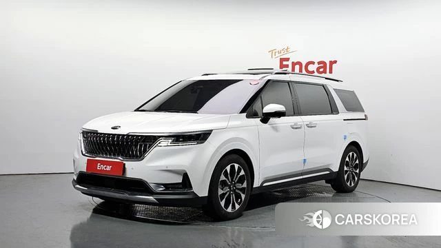 Kia Carnival 4th generation 2021 Белый из Кореи
