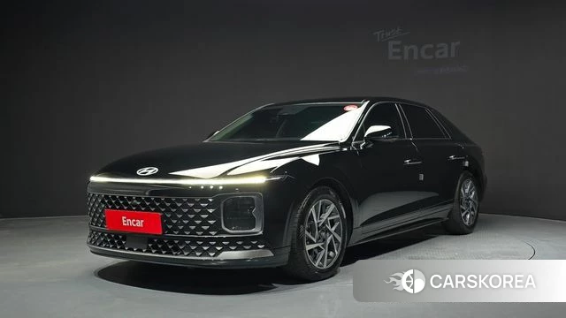 Hyundai Grandeur (GN7) 2023 Черный из Кореи
