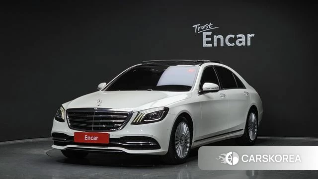 Mercedes-Benz S-Class W222 2019 Белый из Кореи