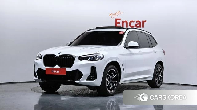 BMW X3 (G01) 2024 Белый из Кореи