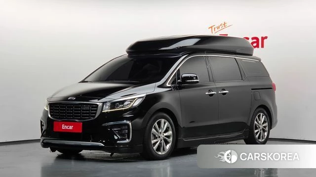 Kia The New Carnival 2018 Черный из Кореи