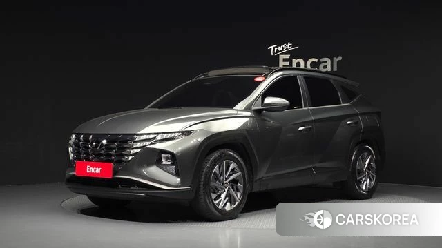 Hyundai Tucson Hybrid (NX4) 2021 Серый из Кореи