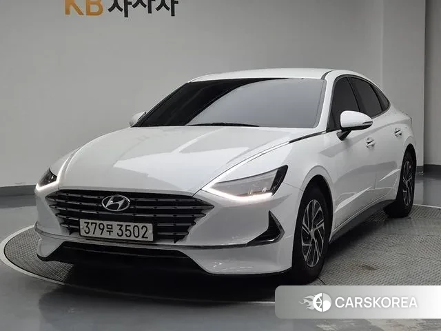 Hyundai Sonata Hybrid (DN8) 2020 Белый из Кореи