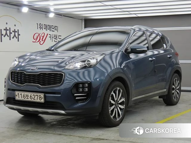 Kia Sportage 4th Generation 2018 Синий из Кореи