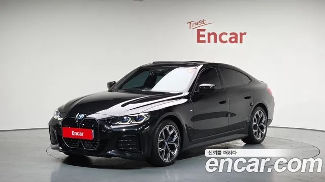 BMW i4 2024 Черный из Кореи