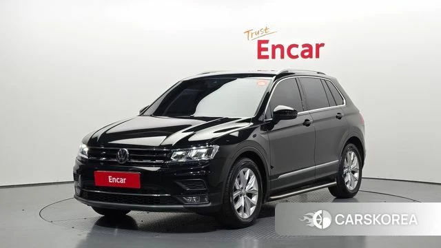 Volkswagen Tiguan second Generation 2018 Черный из Кореи