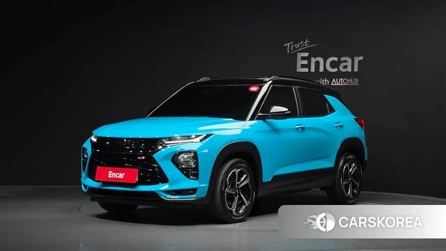 Chevrolet (GM Daewoo) Trailblazer 2021 Небесно-голубой из Кореи