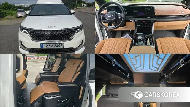 Kia Carnival 4th generation 2022 Белый из Кореи