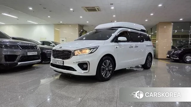 Kia The New Carnival 2020 Белый из Кореи