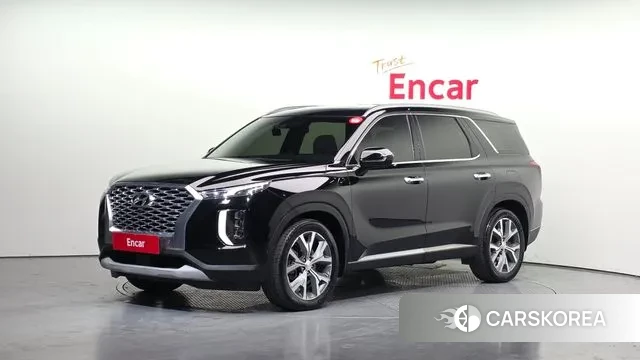 Hyundai Palisade 2021 Черный из Кореи
