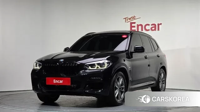 BMW X3 (G01) 2021 Черный из Кореи