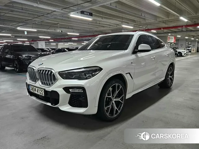 BMW X6 (G06) 2020 Белый из Кореи