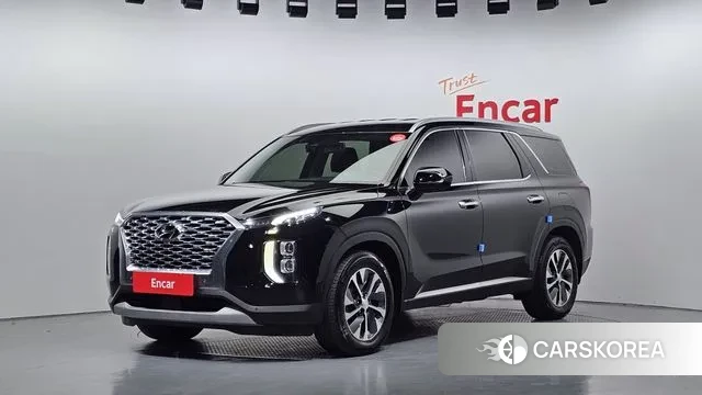 Hyundai Palisade 2022 Черный из Кореи