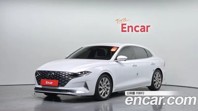 Hyundai The New Grandeur IG Hybrid 2020 Белый из Кореи